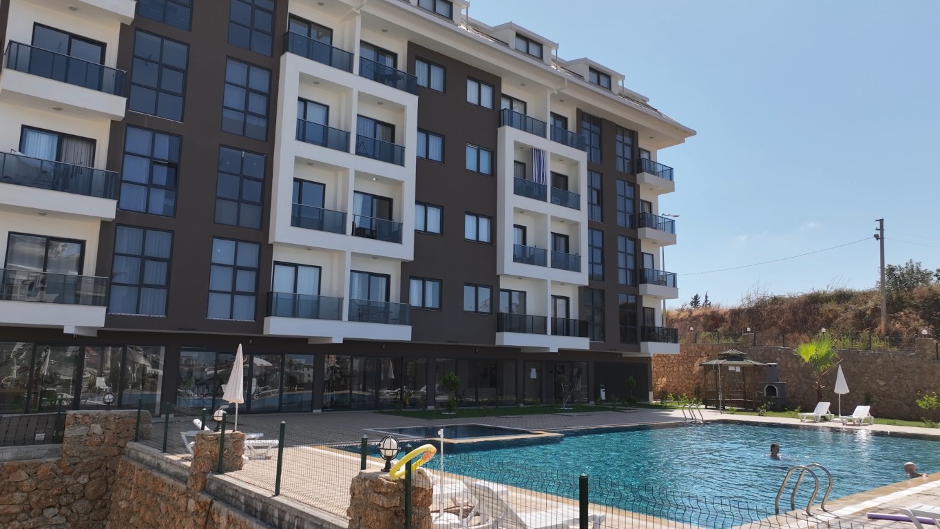 Modern Residence Oba - Denize sadece 950 metre - 1+1 - Satılık Daireler