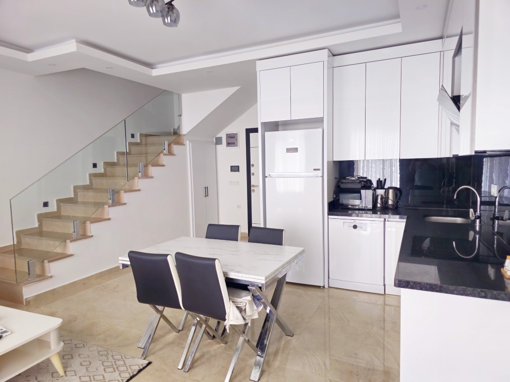 Duplex mit zwei Zimmern (2+1) - Mahmutlar